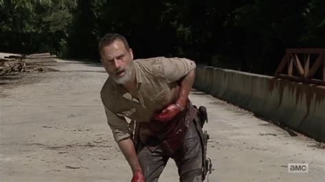 did rick die in twd|episode where rick dies.